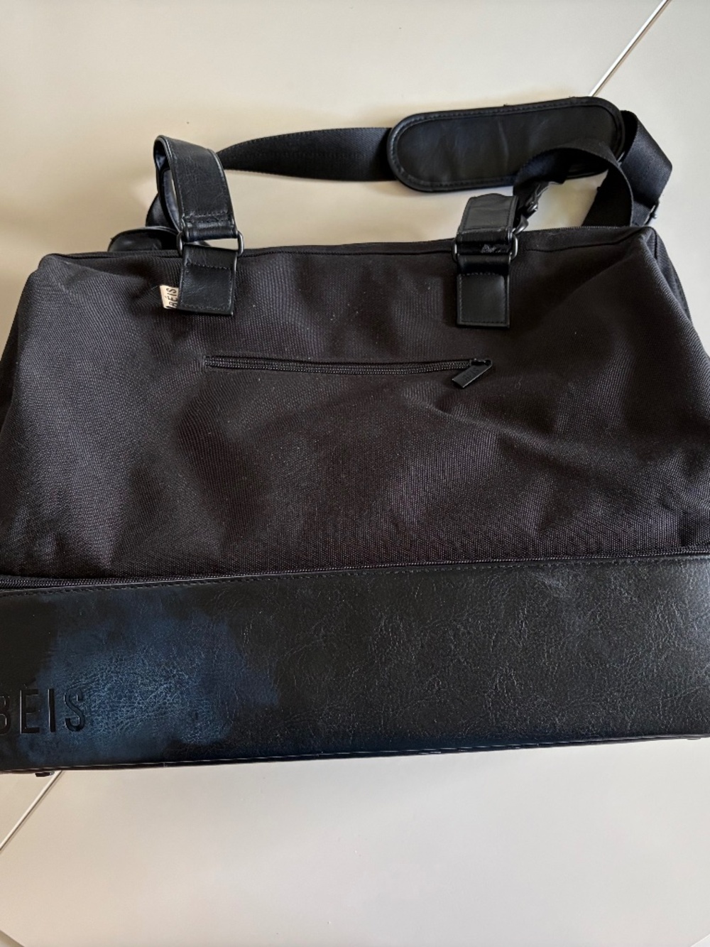 BÉIS Original OG Weekender Bag Black Travel Duffel
